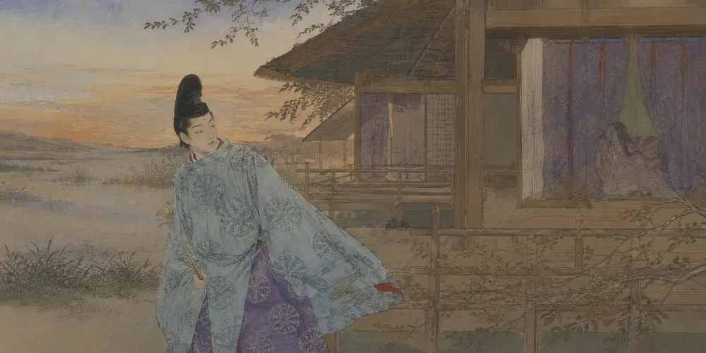 「あけぬれば 暮るるものとは 知りながら」の情景画