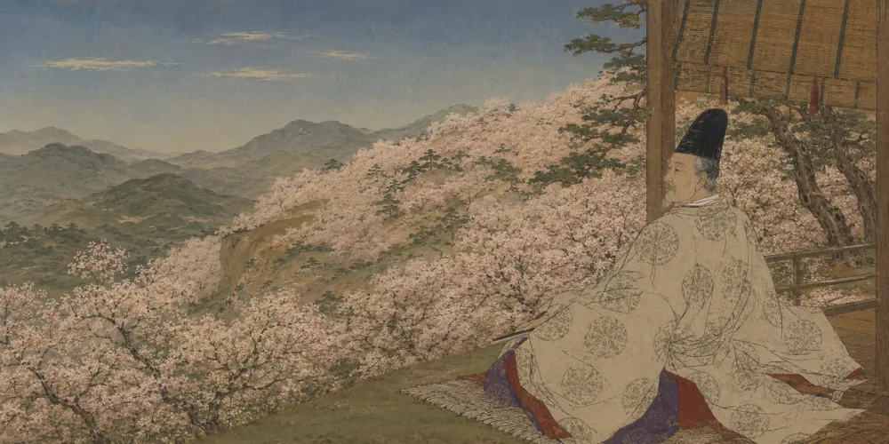 「高砂の をのへのさくら さきにけり」の情景画